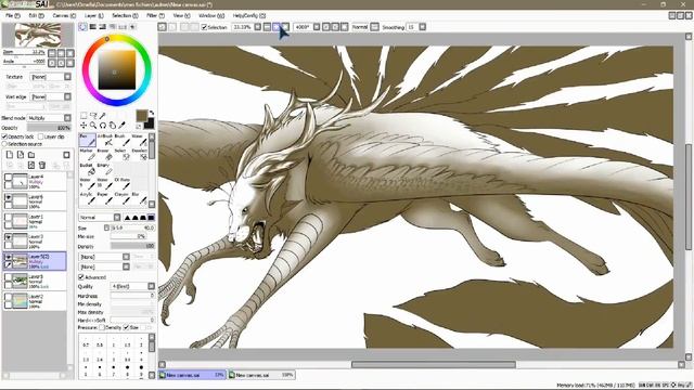 Y2mate.com - Peafowl - Speedpaint_GOSzD9SulD8_1080p