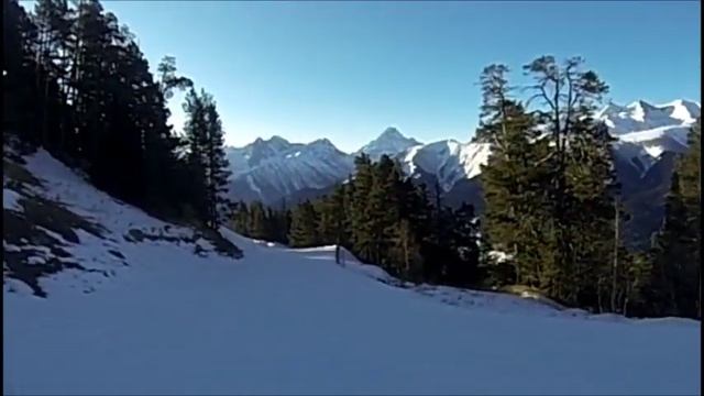 Архыз южный склон старт трассы 20 января 2020 года