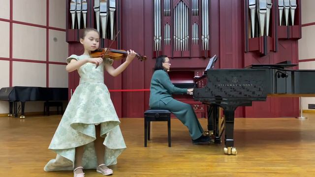 Мохначева Стефания 2 тур 8 лет. Дж. Эллертон Тарантелла