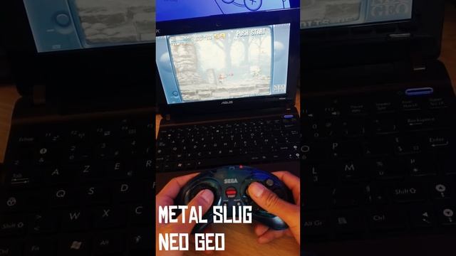 #recalbox On #asus EEE PC, Playing #retrogaming On An Old #netbook !