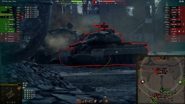 Мастер на T 54 HEAVY. Танк который мне подарили