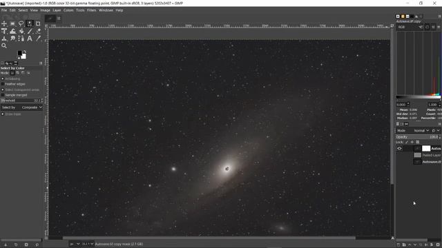 Astrophotography Image Processing Using GIMP | Silicon Bhai | Hindi |