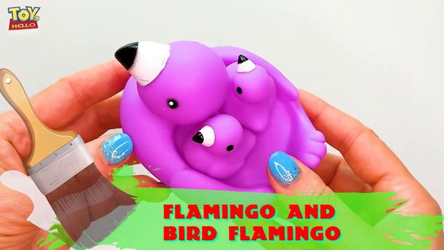 CARTOON FUNNY COLOR Floating TOYS Learn COLORS In English LEARNING VIDEO For Kids Toddlers