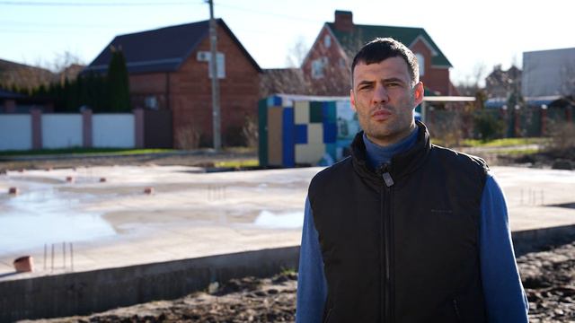 Устройство монолитного фундамента с устройством цокольной части дома из ФБС | проект дома 