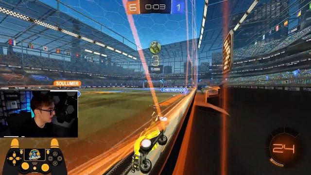 I Smurfed In DIAMOND To Prove It's Not Luck… ROCKET LEAGUE | #4