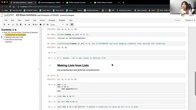 Topic 3: Control Flows, Functions And Statistics