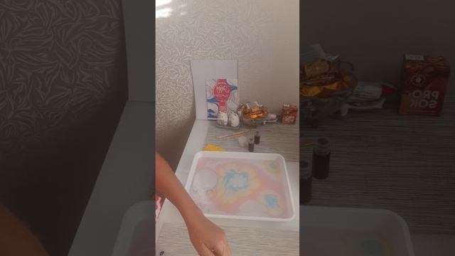 ЭБРУ - рисование на воде