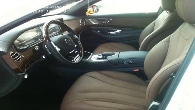 Mercedes S400 L 2016 Màu Trắng Nội Thất Nâu đẹp, Đánh Giá Xe S400 Mercedes Mới