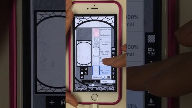 【ibisPaint】Stained Glass Style
