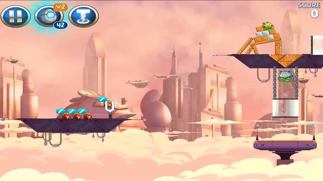 Angry Birds Star Wars 2: Part-14 [Rise Of The Clones] Anakin Episode II Level 11-20 + Boss Fight