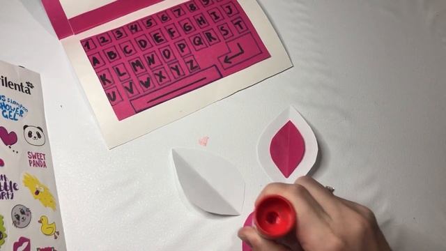 PAPER LAPTOP CRAFT UNICORN ? НОУТБУК ИЗ БУМАГИ