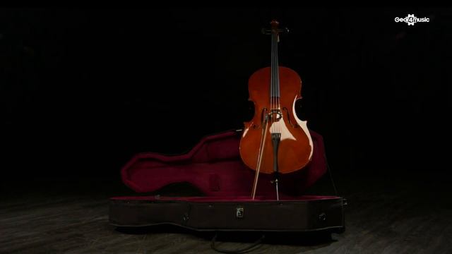 Student 1/4 Size Cello With Case By Gear4music | Gear4music