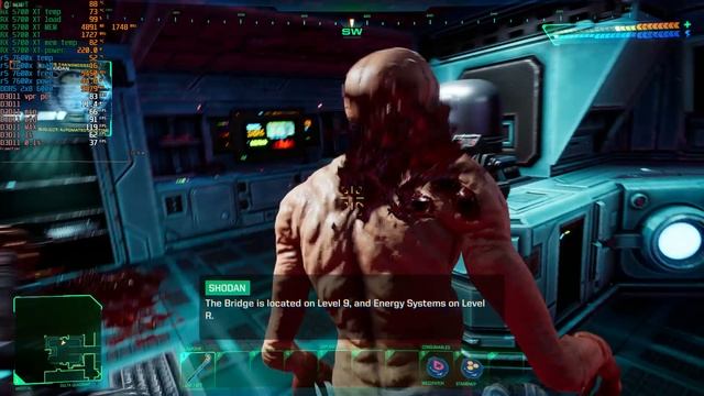 System Shock Remake Ryzen 5 7600x RX 5700 XT Full Hd