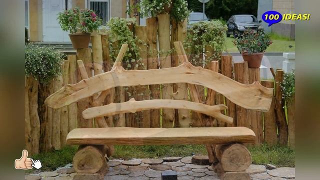 29 Beautiful Wooden Garden Benches!