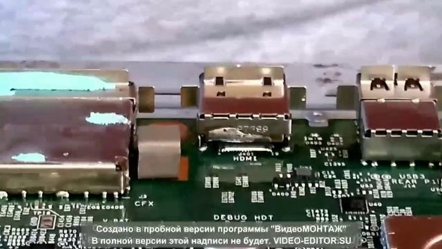 Ремонт разъёма HDMI на игровой консоли XBOX SERIES S