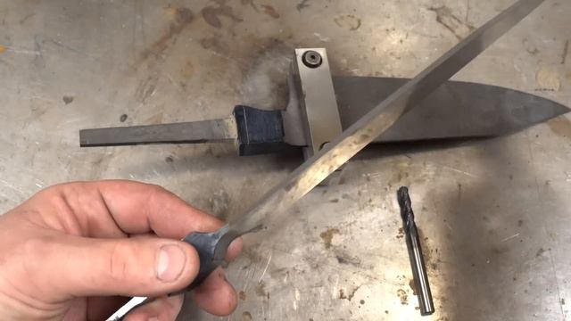 Forging The Starry Cosmos Damascus Integral Chef Knife Set