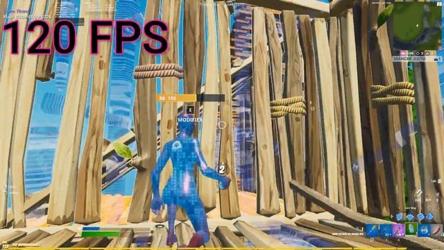 60Fps vs 120Fps vs 144Fps Fortnite - Fps Comparison  Creative Mode 