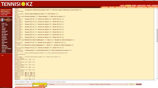 Vesti.kz против Евро. Матчи Франция - Швейцария и Румыния - Албания