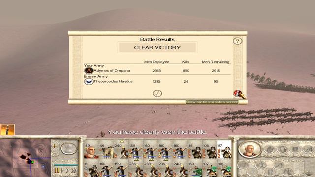 Rome: Total War 2004: Steam PC (Walkthrough) (no Commentary) (Very Hard) Macedon Part 32 + Ending