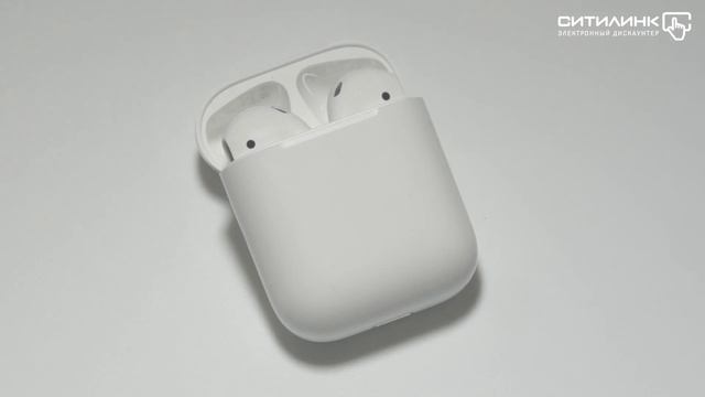 Обзор наушников APPLE AirPods  Ситилинк