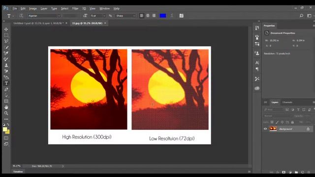03 - كورس فوتوشوب كامل - Photoshop Course L Resolution & 8 Bit Or 16 Bit Or 32 Bit