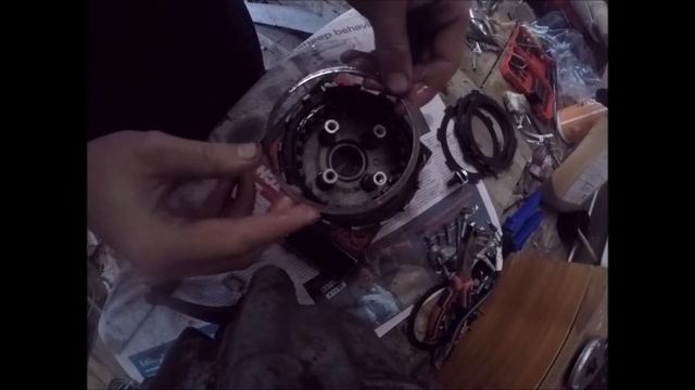 Replacing A Clutch On A Honda Ctx200/XR200/CRF230