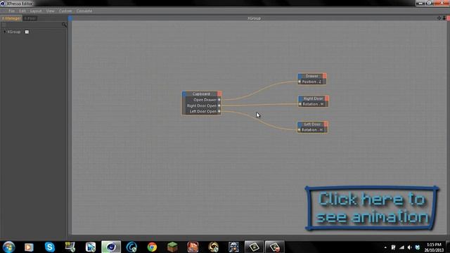Minecraft - Cinema 4D Cupboard Model Showcase + Download Link In Description (A Minecraft Animation