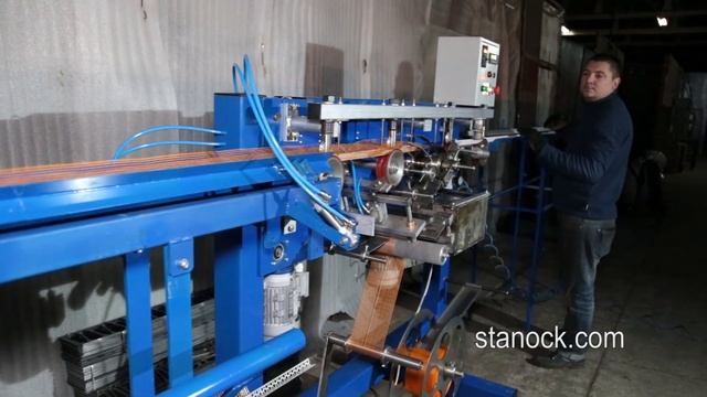 Станок КС-03 для оклейки перфоуголка сеткой