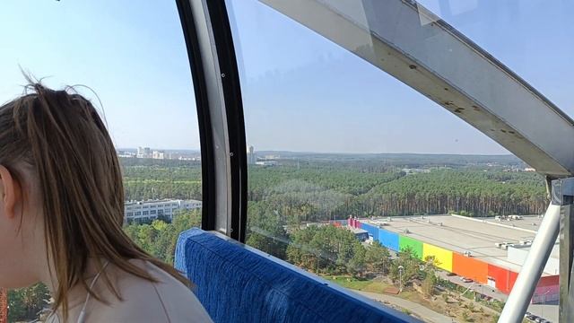 Комментарии 18+. Колесо обозрения. Екатеринбург, Радуга-парк. Высоты боюсь панически.