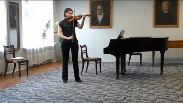 Потапова Анна. И.С. Бах. Соната соль минор Сицилиана и Престо