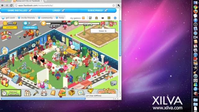 Restaurant City On Macbook Pro 13-inch 2011