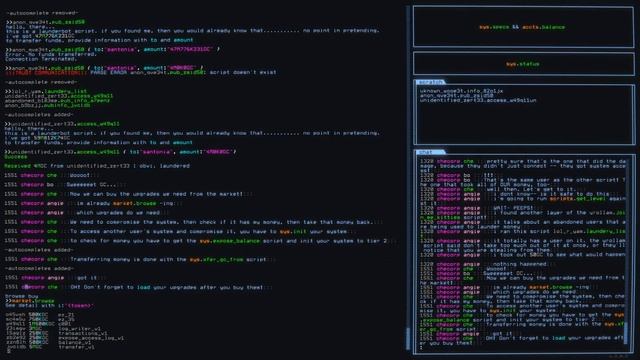 Hackmud  Checorp Quest