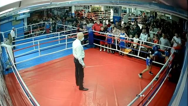 12 11 2021 файтпро красный и синий ринг камера видеонаблюдения часть3