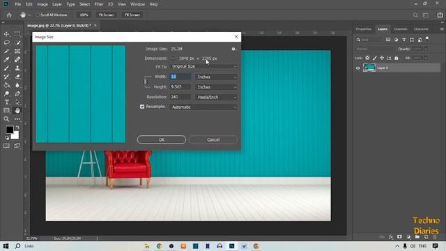 How To Resize Image In Photoshop - Easy Method