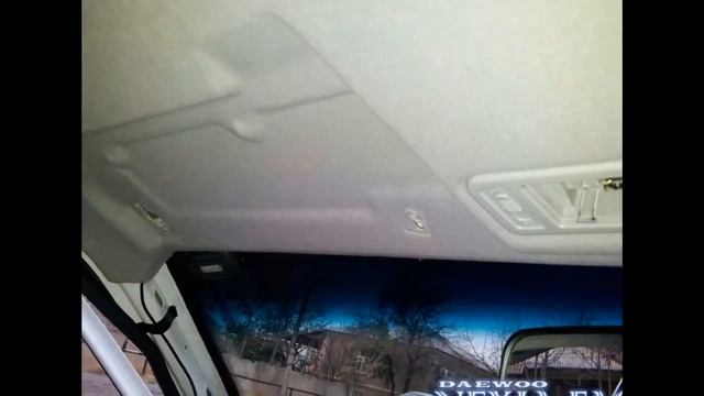 Как снять обшивку потолка на Daewoo Nexia