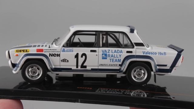 Советский автоспорт ВАЗ-2105 ВФТС Ралли Швеции 1983  IXO Models  Lada VFTS Swedish Rally 1:43