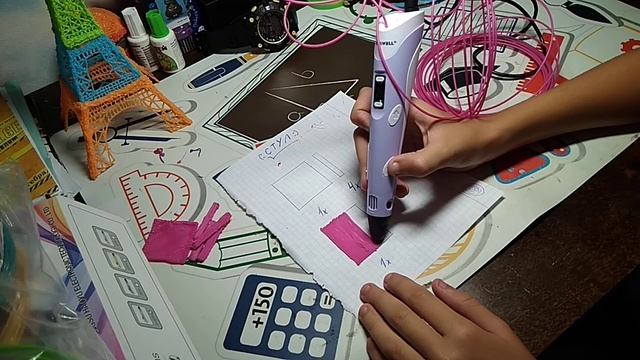 DIY | Сделала СТУЛ для Барби своими РУКАМИ из 3D ручки