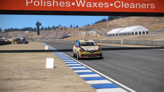 Renault Clio Cup Full Online Race @ Mazda Raceway Laguna Seca (1080p, 60fps)