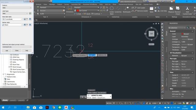 How To Create Grid Line Civil 3D 2018