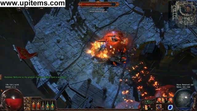 Path Of Exile Duelist / Marauder Build - 2H Mace Infernal Blow