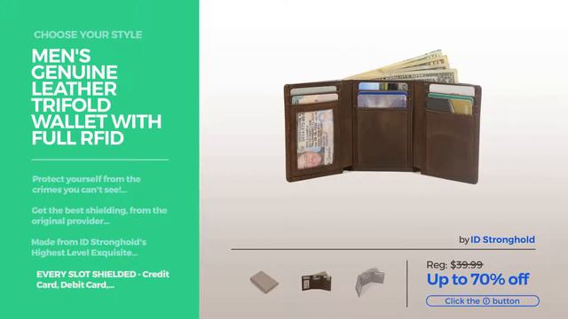 Wallets By Id Stronghold Our Favorites Men's Wallets