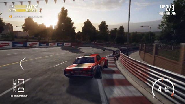 The Rocket RX Weekly Challenge Race @ Hillstreet Circuit In Wreckfest!