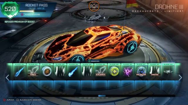 ROCKET LEAGUE - My Rocket Pass 2 (Premium Lvl 70-520_Acc 02)