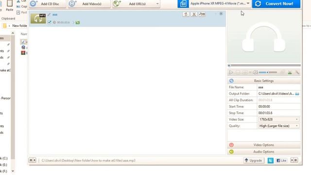 How To Convert MP3 To AT3 Files For Psp Modding | Easiest And Fatest Way 2020