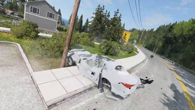 Mercedes Benz Maybach W223 2021 Vs Pillar!? Crash Test Of The New Mercedes Maybach W223 BeamNG.Driv