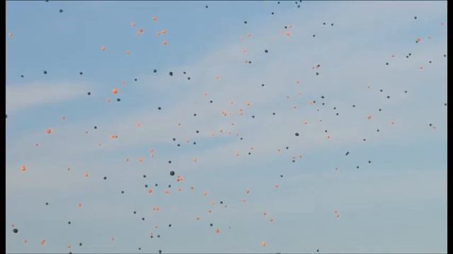 Черно-оранжевый флеш-моб прошел на площади у здания администрации