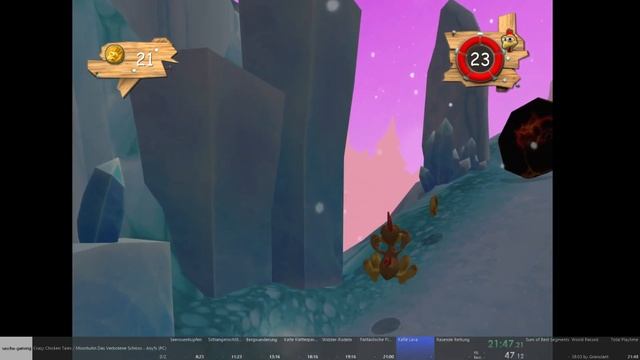 SPEEDRUN | Crazy Chicken Tales / Moorhuhn Das Verbotene Schloss | Any% (PC) In 43min:26sec