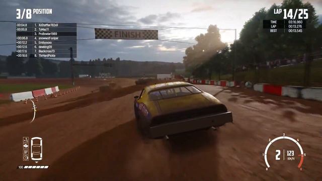 Wreckfest | NOSSCAR DIRT TOURING SERIES | S9 | #5 | Bloomfield Oval (3/26/24) 3rd