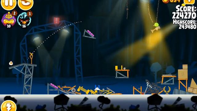 Angry Birds Seasons-Piggywood Studios Level {1-6} Three Star Walkthrough