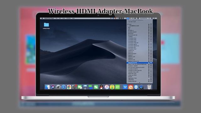 M8 - MacBook - Wireless HDMI Display Dongle Adapter
